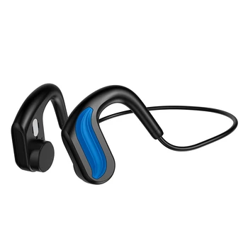 Kemik iletimli kulaklık kablosuz bluetooth kulaklık MP3 Dahili Mikrofon IP68 Su Geçirmez Kulaklık Yüzmek için Spor C