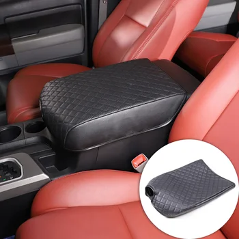 07-13 Toyota Tundra kol dayama kutusu kapağı koruyucu mat koruma kapağı araba iç dekorasyon aksesuarları deri / kumaş 5