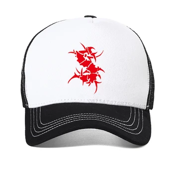 kaya SEPULTURA Logo kap erkekler Metal Punk Beyzbol kapaklar unisex vahşi Ağır metal grubu şapka Yaz Örgü nefes şapka Garros