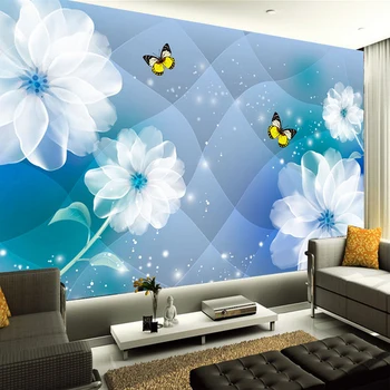 beibehang çiçek 3d fotoğraf duvar kağıdı duvar resimleri çiçek modern tarzı su geçirmez tv arka plan ev dekor için papel pintado papier peint