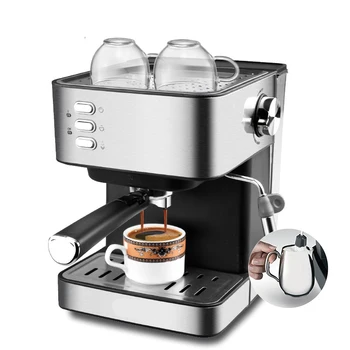 Espresso Yarı Otomatik Buhar Değnek süt Köpüğü Makinesi Entegre Kahve Makinesi Yüksek Basınç Pompası Hızlı Çıkarma Kahve Makinesi 1