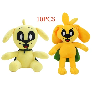 10 adet / grup Toptan Fiyat Mikecrack Mike Çatlak peluş oyuncaklar Sarı Köpek Yumuşak Dolması Bebekler Çocuklar İçin Çocuk doğum günü hediyesi 25 cm