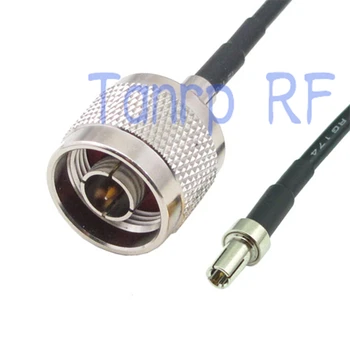 6in N erkek fiş TS9 erkek fiş RF konnektör adaptörü 15 CM Pigtail koaksiyel bağlantı kablosu RG174 uzatma kablosu 5