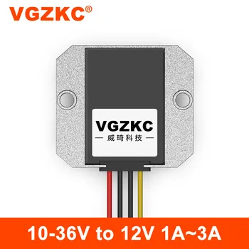 VGZKC 10 - 36V için 12V DC güç regülatörü 12V24V için 12V otomotiv otomatik buck-boost güç kaynağı modülü