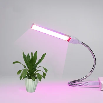 Taşınabilir Led USB Bitki Büyümek İşık Lambası Çiçekli Sebze Saksı Hidroponik Sera Bitkileri için Bahçe Hidroponik Su Bitkileri 16