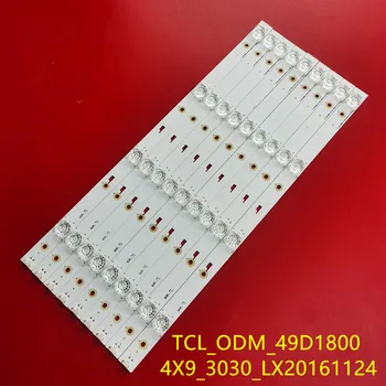 LED arka ışık şeridi TCL 4x949hr332m04a3 V3 şerit lamba 4C-LB490T-HR2 12