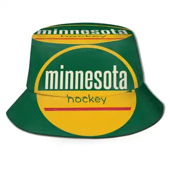 Minnesota Hockey Desen Şapka Şapka Güneş Cap Midwest Minneapolis Buz Hokeyi Hokey Minneapolis Lnh Vahşi Vahşi Vahşi Vahşi Açık 
