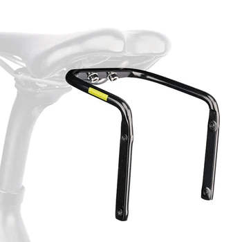 Bisiklet Eyer çantası sabitleyici Braketi MTB yol bisikleti arka raf çanta standı su ısıtıcısı ile montaj deliği bisiklet aksesuarları için 1