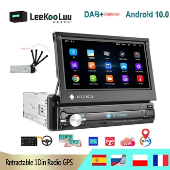 LeeKooLuu Android 10.0 Araba Radyo Autoradio 1 Din 7 