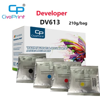 Civoprint Yeni uyumlu DV613 Geliştirici Konica Minolta bizhub C451 c452 c550 c552 c650 c652 210 g / torba 4 renk