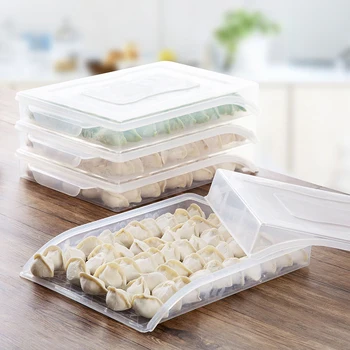 Hamur Kutuları Depolama Tepsisi Gıda Konteyner Kutusu Taze Tutmak İçin Buzdolabı Köfte Depolama Plastik Kutular mutfak düzenleyici yeni 11