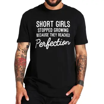 Kısa Kızlar Büyümeyi Durdurdu Çünkü Mükemmelliğe Ulaştılar T Shirt Komik Mizah Sarcasm Alıntı Tasarım Tshirt Kız Çocuklar Hediye 13
