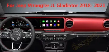Jeep Wrangler için JL Gladyatör J-MAX Uzun Şerit Android Küme Ekran 2Din Stereo Alıcı Autoradio Multimedya Oynatıcı GPS 4