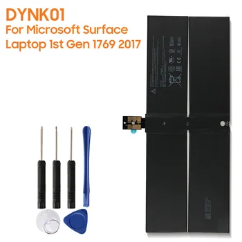 Yedek Pil DYNK01 Microsoft Surface Laptop İçin 1st Gen 1769 2017 G3HTA036H şarj Edilebilir tablet bataryası 5970mAh 4