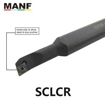 MANF Torna Araçları 16mm 20mm 25mm S08M-SCLCR06-A16 CNC Torna Vida Torna Kesici sıkıcı bar Delik İç Torna Takım Tutucu
