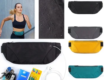 7 inç Yeni Koşu Bel Çantası Su Geçirmez Telefon Konteyner Koşu Yürüyüş Kemer Göbek Çanta Kadın Spor Spor Çantası iphone 13 max 16