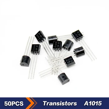50 adet / grup A1015 2SA1015 TO-92 Transistör PNP Transistörler 50V 150MA Yeni ve orijinal IC Çip 3