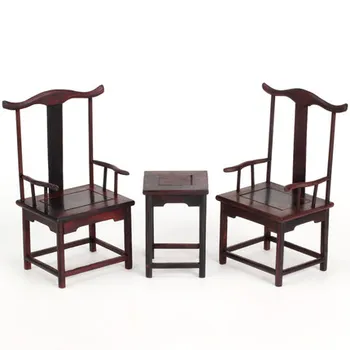 Gülağacı el sanatları taklit Ming ve Qing mobilya modeli gülağacı lamba asılı sandalye 3