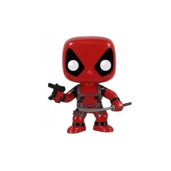 Anime Marvel Avengers Deadpool 20# Vinil Şekil Koleksiyon Model Oyuncaklar 10 cm 15