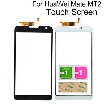 Dokunmatik Ekran Cam Için huawei Mate MT2 sayısallaştırma paneli Sensörü 3 M Tutkal Mendil Dokunmatik Araçları 3