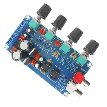 NE5532 OP-AMP HIFI Preamplifikatör Amplifikatör Ses EQ Ton kontrol panosu 3