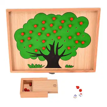 Çocuklar Montessori Oyuncak Ahşap Sayma Matematik Oyuncak Ağacı Matematik Oyuncaklar Erken Öğrenme Eğitici Oyuncaklar Çocuk Hediyeler için 19