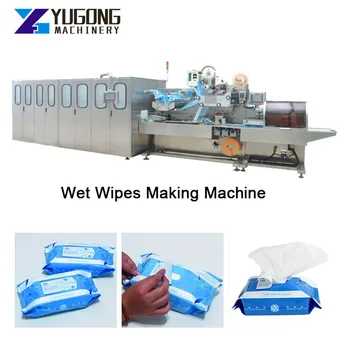 Tek Kullanımlık Mendil Makinesi Islak Mendil Yapma Makinesi Katlama ve Kesme Makinesi Tam Otomatik Basit Kullanım Islak Mendil Makinesi Hattı 7