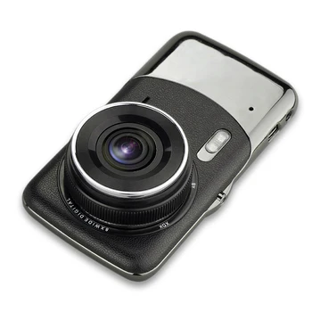 Sürüş Kaydedici 2 Lens 4 İnç Ekran Araç Kameraları Ters Görüntü Dash kamera Video SGA998 8
