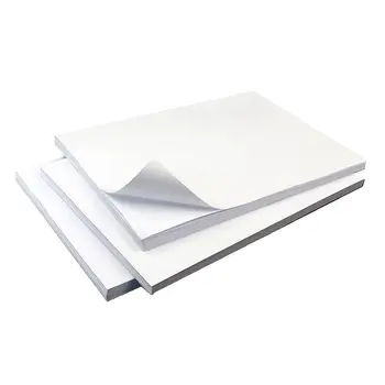 A4 Etiket Parlak Fotoğraf Kağıdı Beyaz 210x297MM Boyutu Tam Sayfa Etiket Kendinden Yapışkanlı Mürekkep Püskürtmeli Lazer Yazıcı Etiketleri kağıt 5