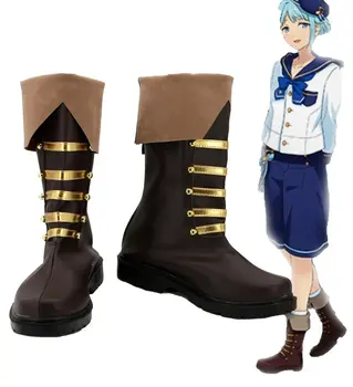 Topluluk Yıldız Shino Hajime Cosplay Ayakkabı Çizme Custom Made 2