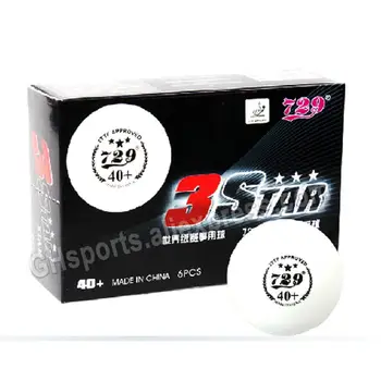 60 Topları Dostluk 729 Masa Tenisi Topları 3-Star Dikişsiz 40+ Plastik Poli Beyaz 3 Yıldız Ping Pong Topları ITTF ONAYLI 7